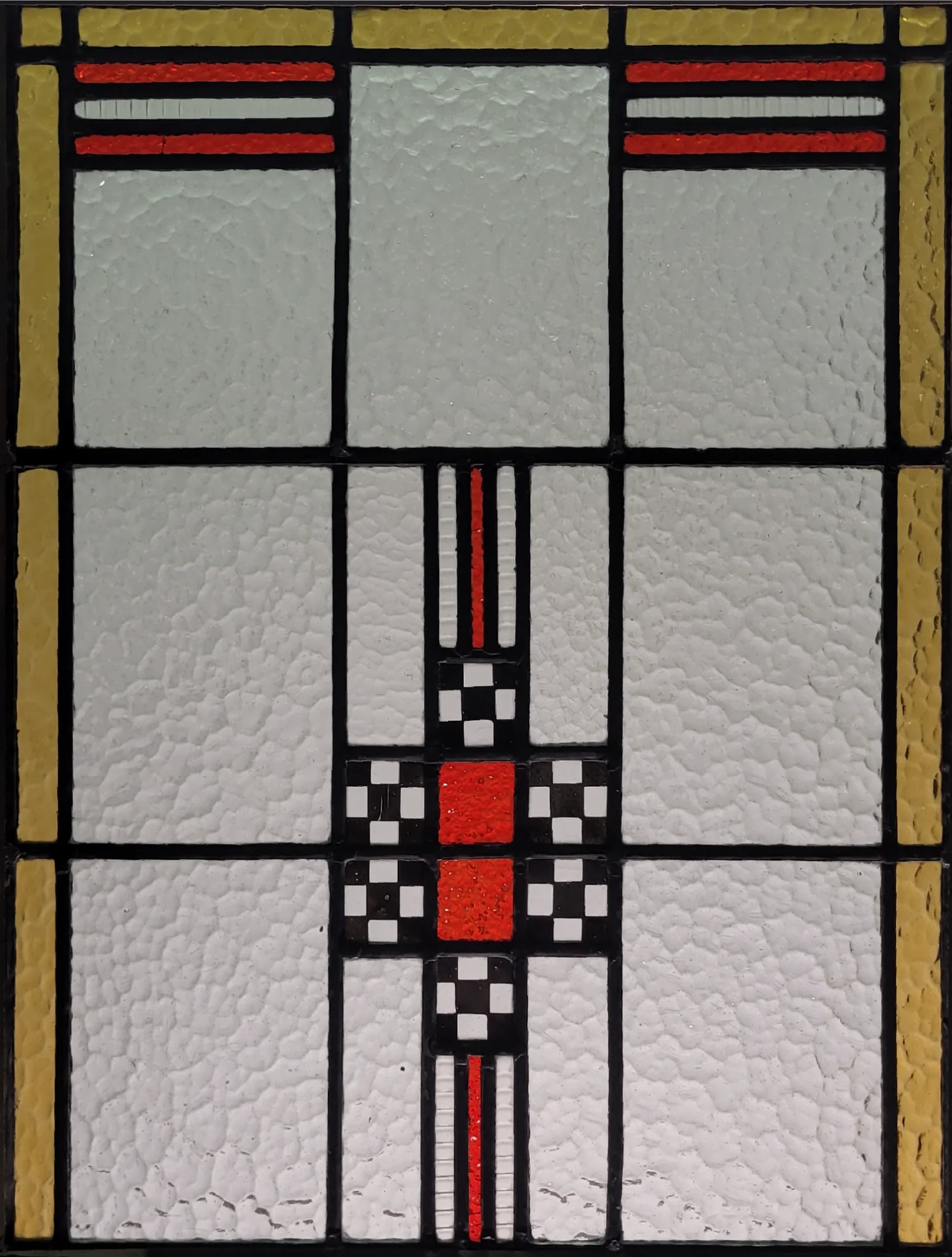 Art Deco dambordmotief