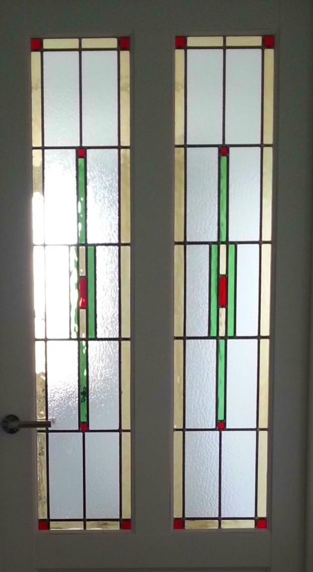 Binnendeuren - Figuurglas geometrisch